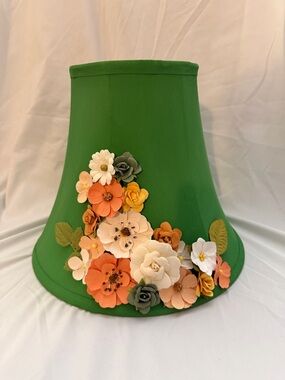 Hand painted lamp shade